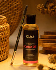Sri Lankan Black Castor Oil + Free Eyebrow Brush - Cliara Essential Oils