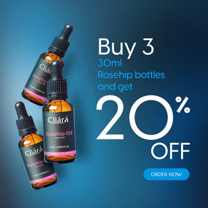 Buy 3 Rosehip Oil and get 20% Off