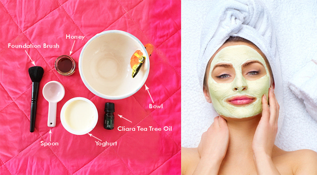 DIY Face-Mask with Tea Tree Essential Oil - Cliara Essential Oils