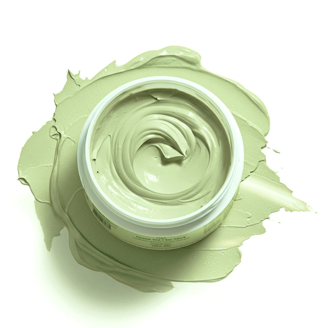 Green Tea Clay Mask + FREE Brush
