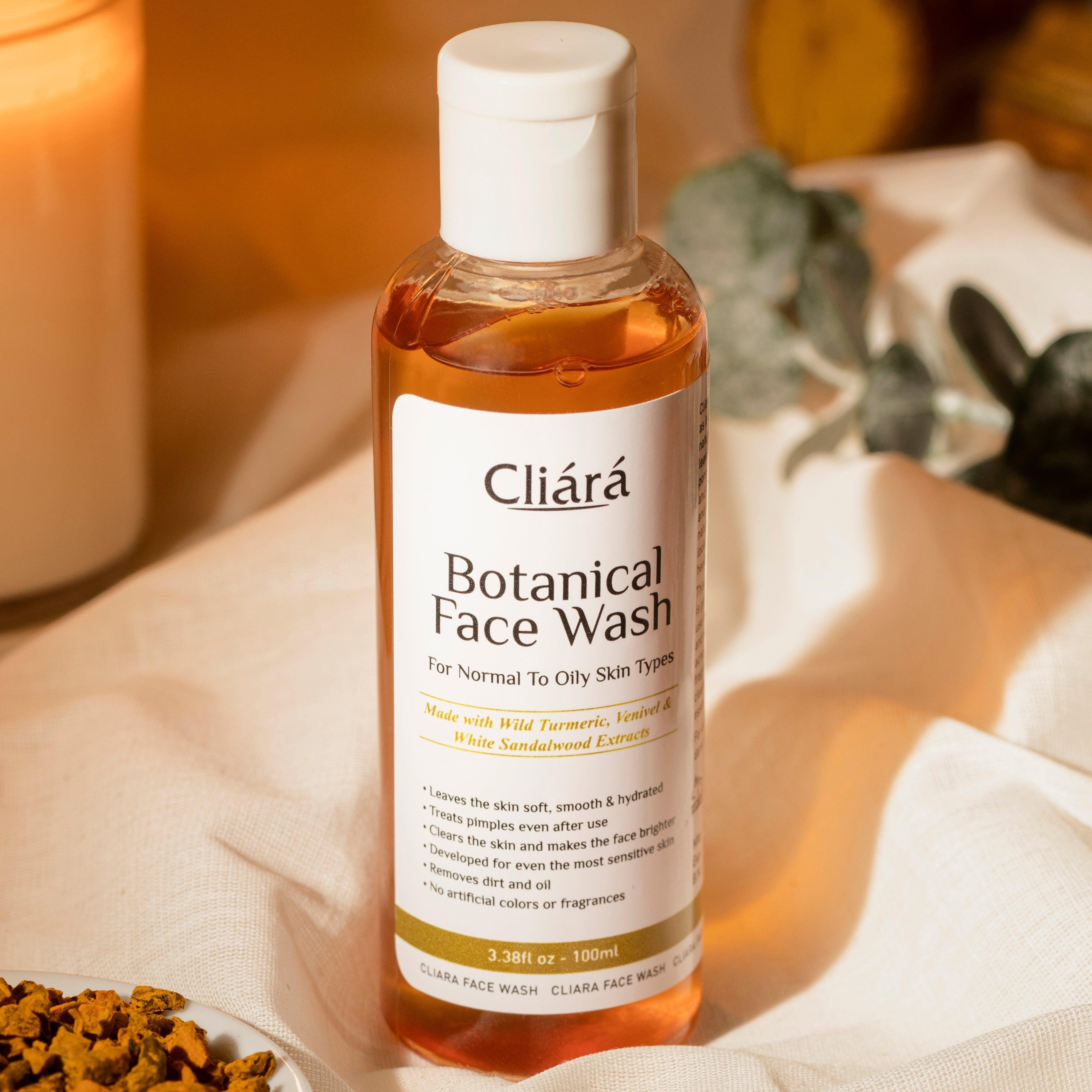 Botanical Face Wash - Cliara Essential Oils