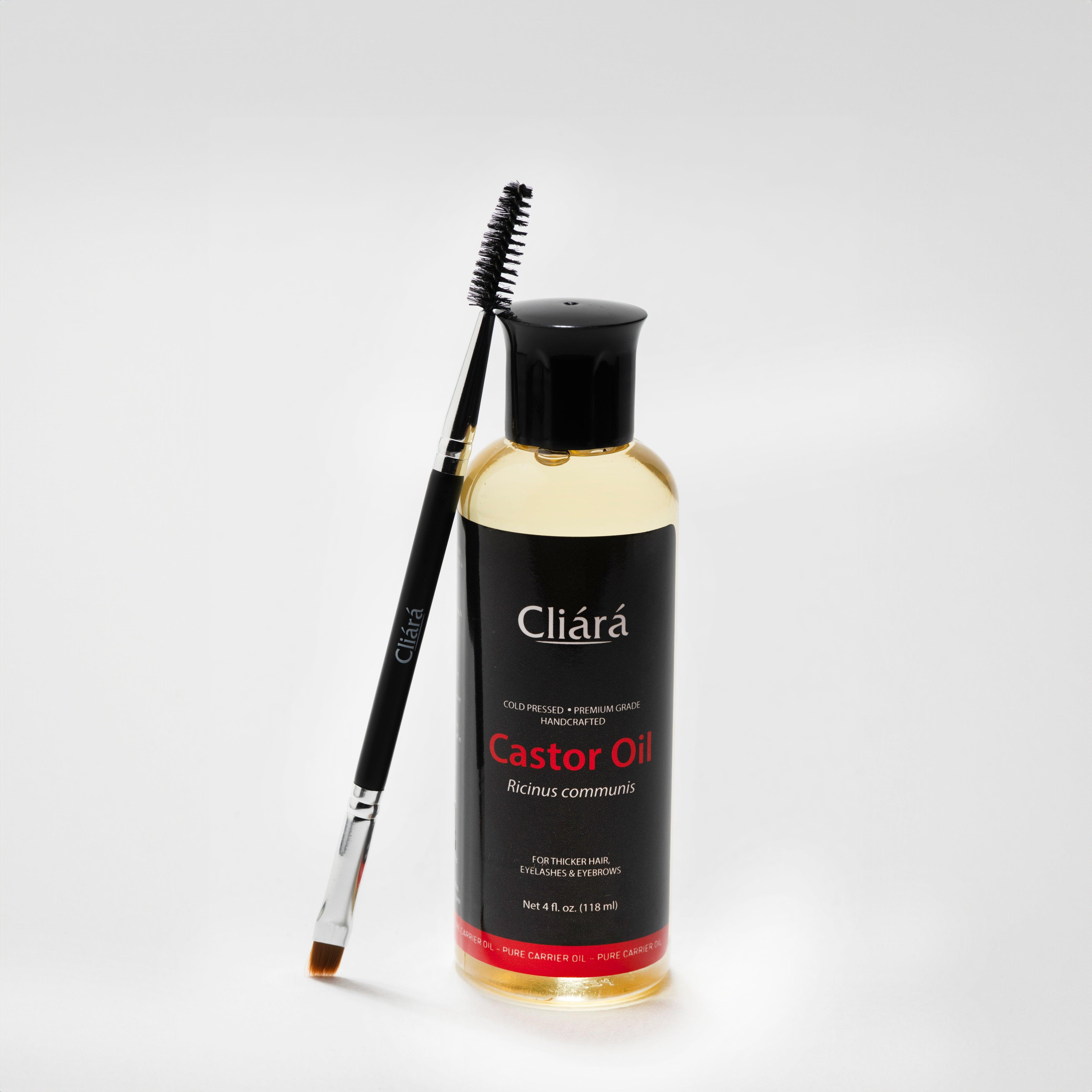 Sri Lankan Black Castor Oil + Free Eyebrow Brush - Cliara Essential Oils